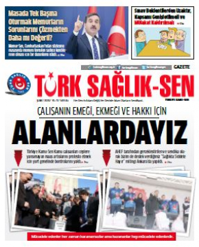 Gazete Türk Sağlık-Sen 83. Sayı