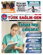 Gazete Türk Sağlık Sen - 66. Sayı
