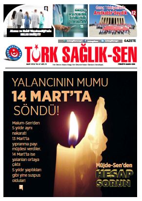 Gazete Türk Sağlık-Sen 70. Sayı