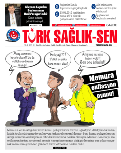 Gazete Türk Sağlık Sen - 48. Sayı