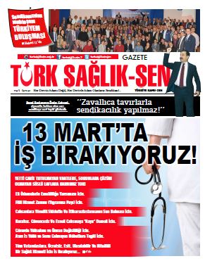 Gazete Türk Sağlık Sen - 41. Sayı