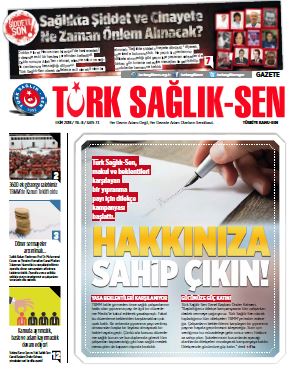Gazete Türk Sağlık-Sen 73. Sayı