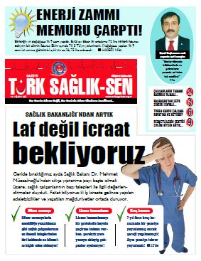 Türk Sağlık Sen Dergisi - 36. Sayı