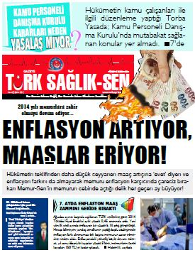 Gazete Türk Sağlık Sen - 35. Sayı